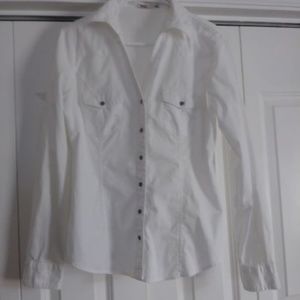 Silver Jeans White Button Down